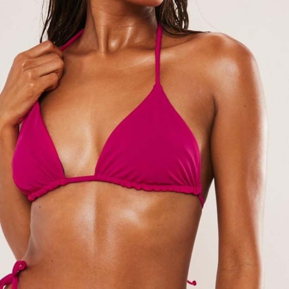✨Missguided raspberry Bikini Set✨